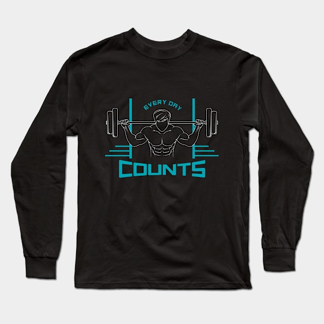 Every day counts Long Sleeve T-Shirt by Markus Schnabel